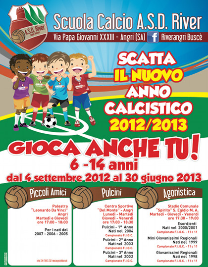 scuola calcio asd river